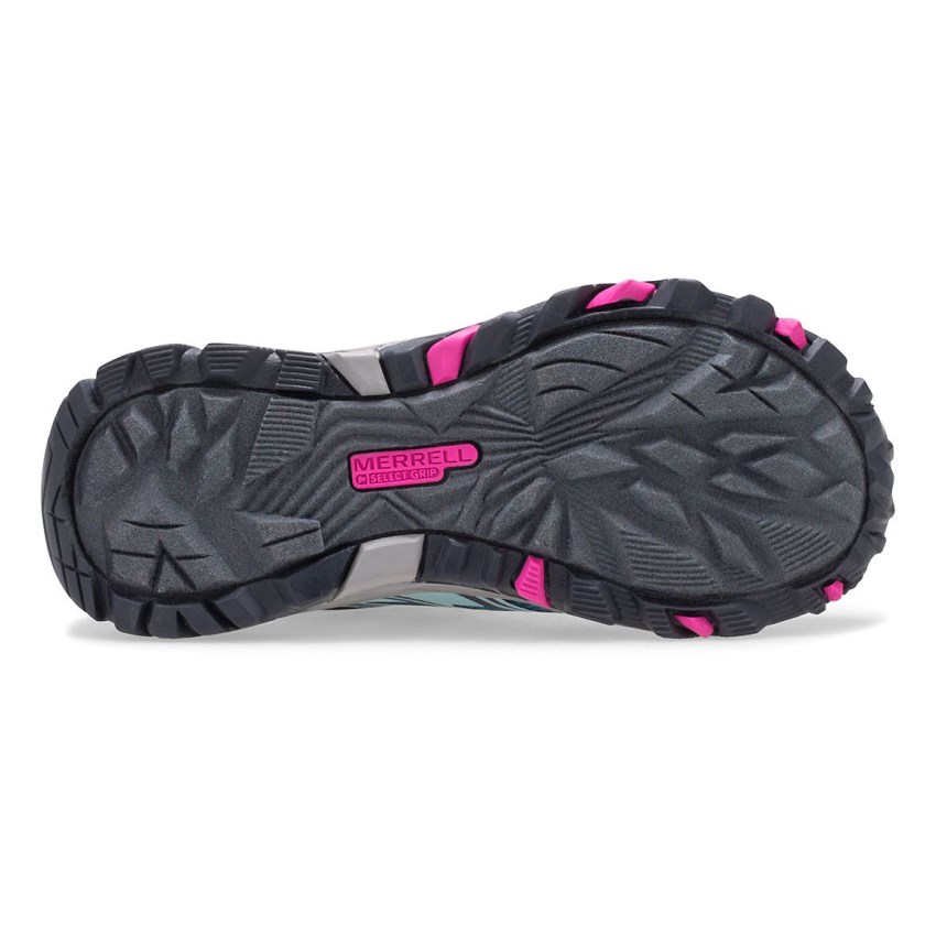 Basket Merrell Moab FST Low Waterproof Bleu/Noir Enfant | N.S.LTHB